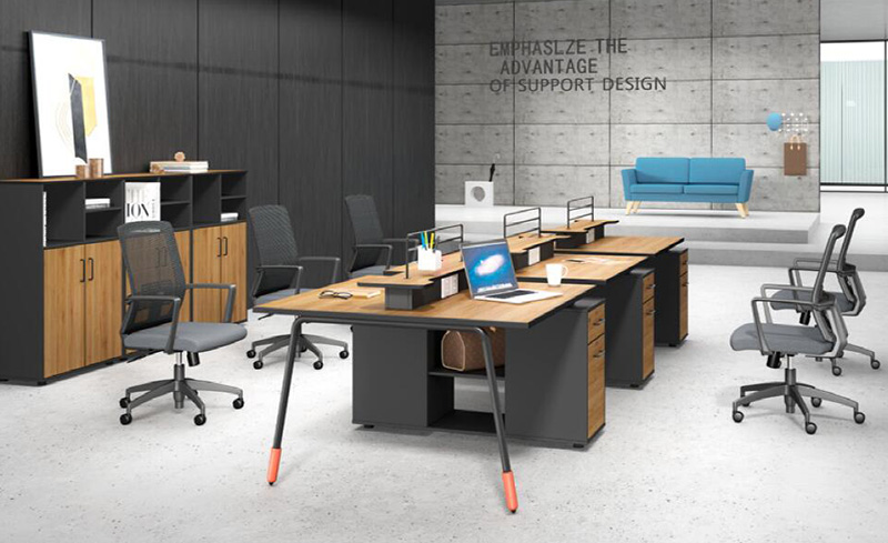 涵素系列 - 现代简约办公室职员桌 涵素系列 - 现代简约办公室职员桌