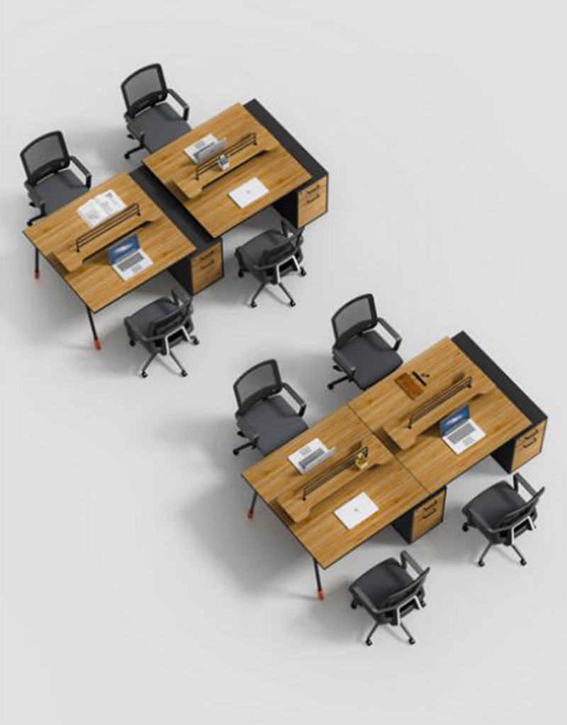 涵素系列 - 现代简约办公室职员桌 涵素系列 - 现代简约办公室职员桌