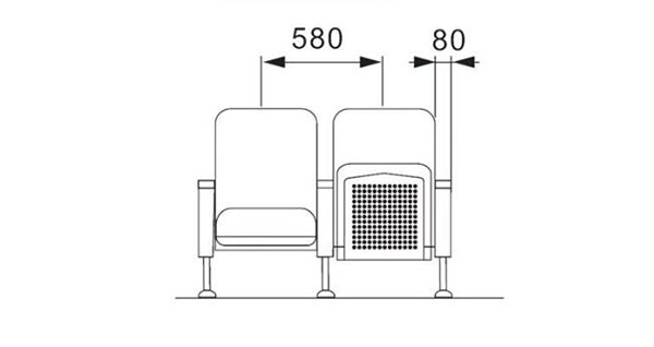 现代戏剧院观看椅 现代戏剧院观看椅