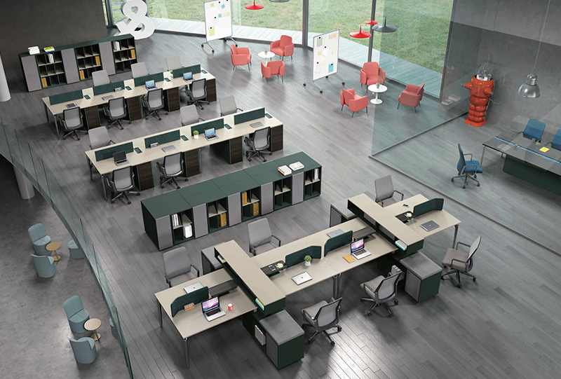 米拉尔系列-办公桌椅 米拉尔系列-办公桌椅