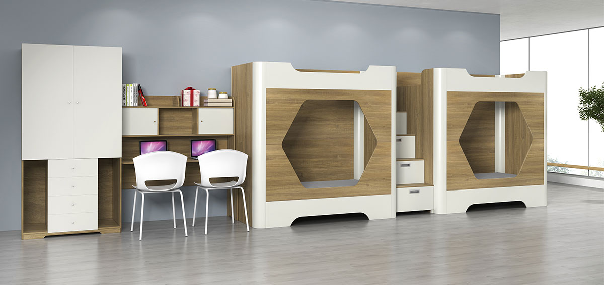 学生公寓家具-诺克斯系列 学生公寓家具-诺克斯系列