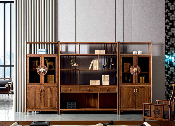 全实木办公家具实木办公文件柜-明月清风 全实木办公家具实木办公文件柜-明月清风