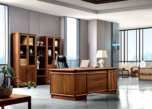 十环厂家全实木老板总裁办公大班台- 旭日东升系列 十环厂家全实木老板总裁办公大班台- 旭日东升系列