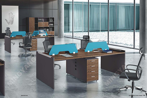 现代胶板家具企业职员办公桌埃森 现代胶板家具企业职员办公桌埃森