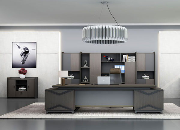 2020新品-广州系列-现代办公大班台-羞羞视频免费在线观看家具